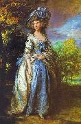 Thomas Gainsborough Lady Sheffield oil painting on canvas